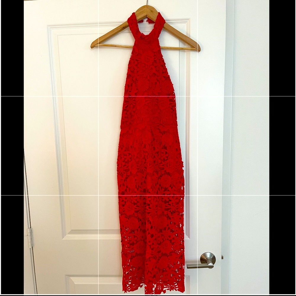 Red Midi Dress
